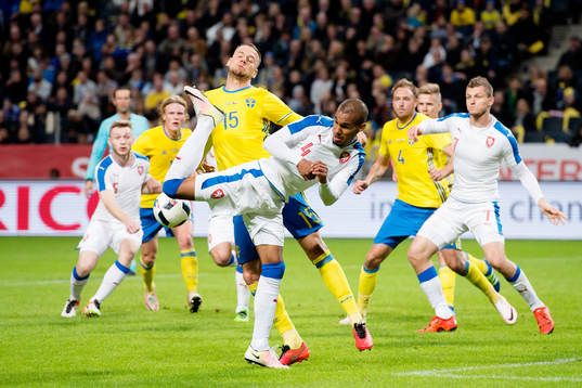 Sveriges Alexander Milosevic och Tjeckiens Theodor Gebre