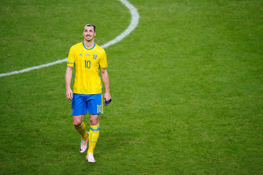 Sveriges Zlatan Ibrahimovic