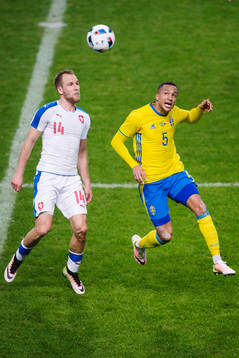 Tjeckien  Daniel Kolar och Sveriges Martin Olsson