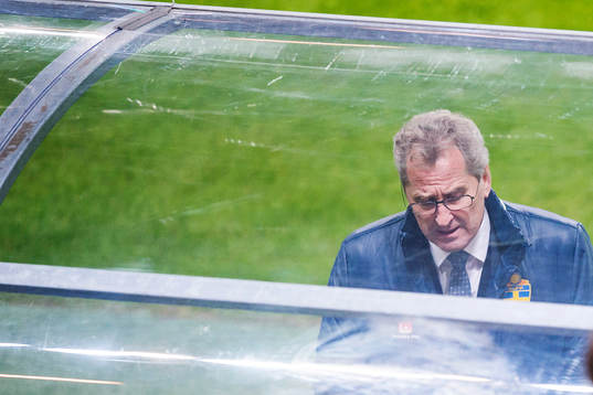 Sveriges förbundskapten Erik Hamrén