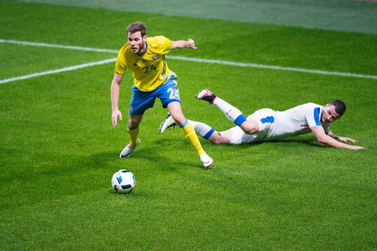 Sveriges Emil Salomonsson och Tjeckien  Daniel Pudil