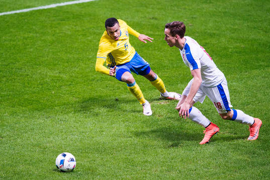 Sveriges Martin Olsson och Tjeckien  Josef Sural