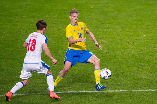 Tjeckien  Josef Sural och Sveriges Pontus Wernbloom