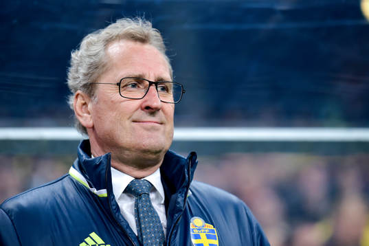 Sveriges förbundskapten Erik Hamrén