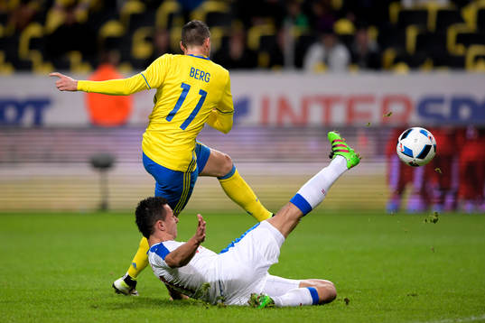 Bläddra bland fler bilder av Fotboll, träningslandskamp, Sverige - Tjeckien