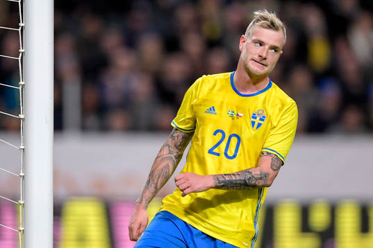 Sveriges John Guidetti deppar