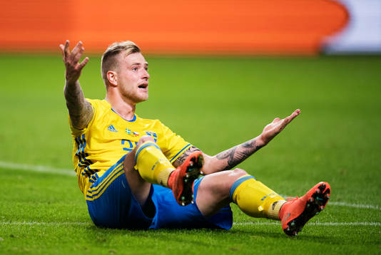 Sveriges John Guidetti deppar