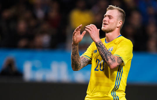 Sveriges John Guidetti deppar
