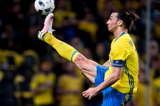Sveriges Zlatan Ibrahimovic