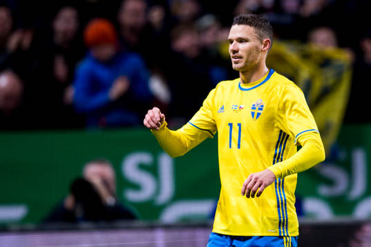 Sveriges Marcus Berg jublar