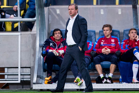 Tjeckiens förbundskapten Pavel Vrba