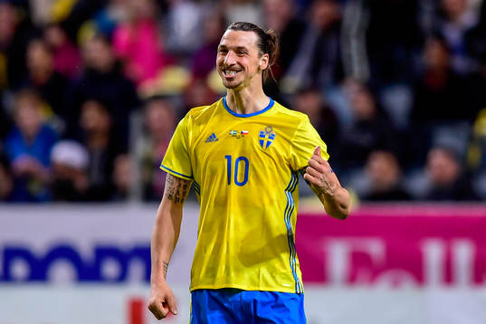 Sveriges Zlatan Ibrahimovic