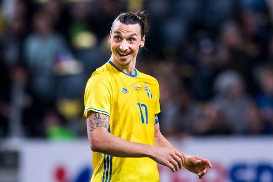 Sveriges Zlatan Ibrahimovic