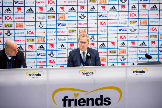 Sveriges förbundskapten Erik Hamrén