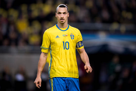 Sveriges Zlatan Ibrahimovic