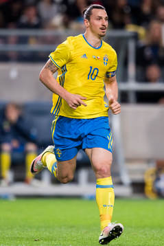 Sveriges Zlatan Ibrahimovic