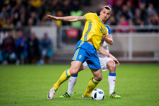 Sveriges Zlatan Ibrahimovic