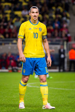 Sveriges Zlatan Ibrahimovic