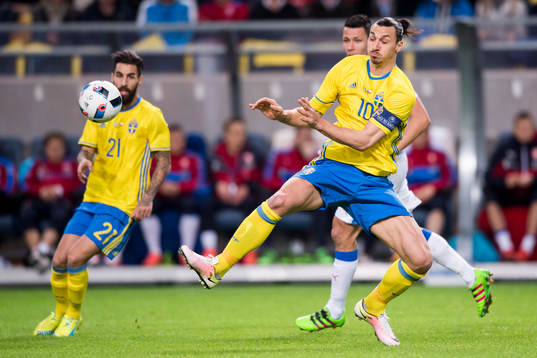 Sveriges Zlatan Ibrahimovic