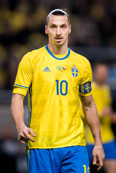 Sveriges Zlatan Ibrahimovic