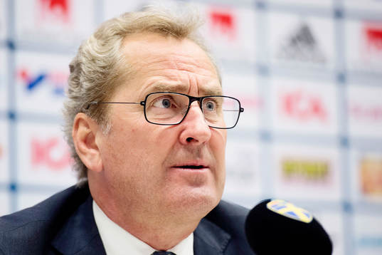 Förbundskapten Erik Hamrén
