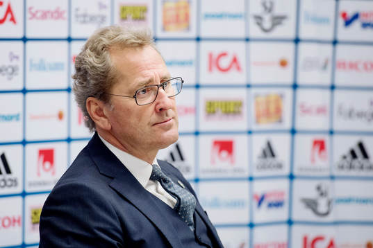 Förbundskapten Erik Hamrén