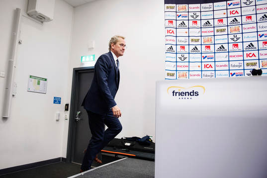 Förbundskapten Erik Hamrén