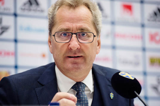 Förbundskapten Erik Hamrén