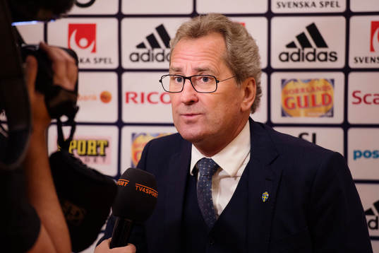Förbundskapten Erik Hamrén