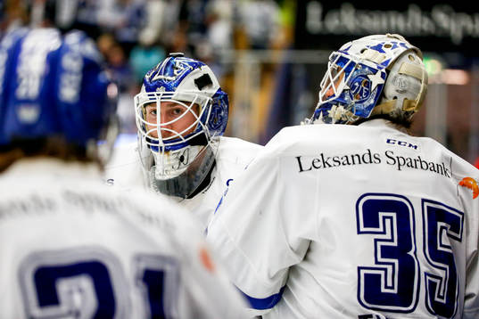 Leksands målvakt Henrik Haukeland