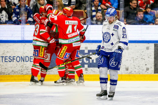 Leksands Viktor Amnér deppar