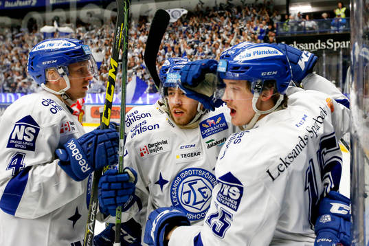 Leksands Johan Porsberger jublar