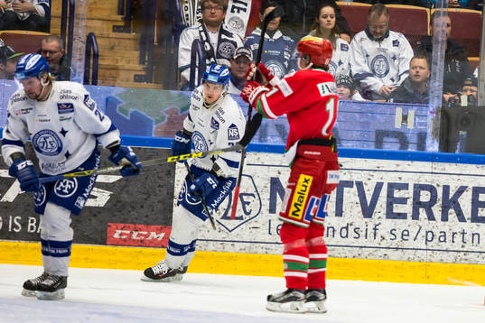Leksands Viktor Amnér Martin Grönberg deppar Modos Victor