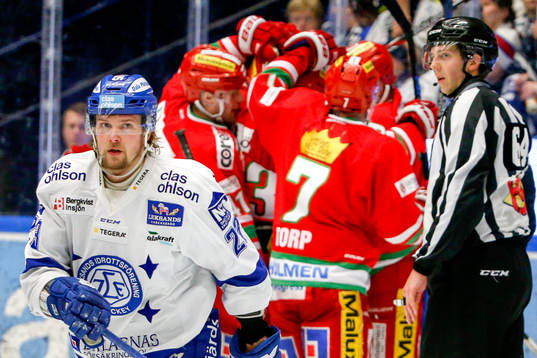 Leksands Viktor Amnér deppar