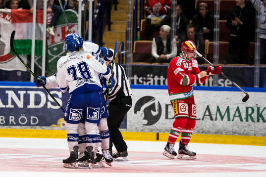 Leksands Anton Karlsson jubel