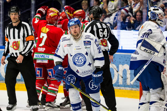 Leksands Viktor Amnér deppar