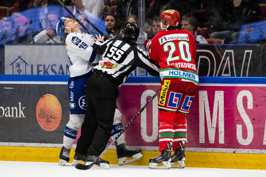 Leksands Anton Karlsson Modos Joel Kwaitkowski  i