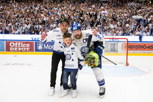 Leksands Jonas Frögren utsedd till matchens lirare i