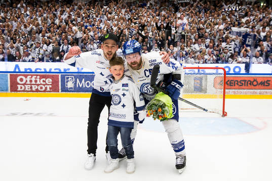 Leksands Jonas Frögren utsedd till matchens lirare i