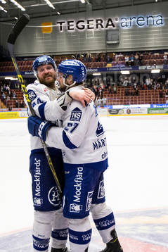 Leksands Jonas Frögren och Viktor Mårtensson