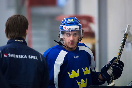 Andre Petersson (Sochi) vid en träning
