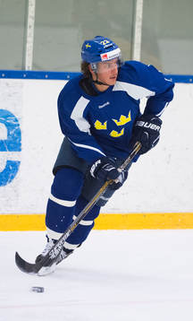 Andre Petersson (Sochi) vid en träning