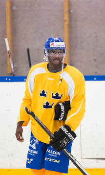 Edwin Hedberg (Zagreb) vid en träning