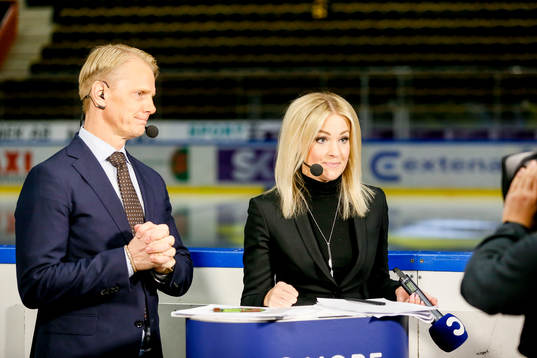 Cmores expert Niklas Wikegård och Ida Björnstad