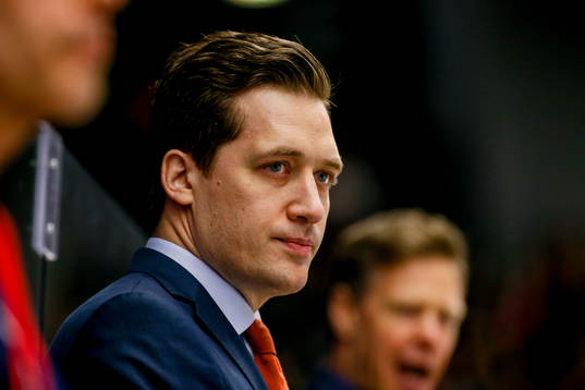 Växjös tränare Sam Hallam