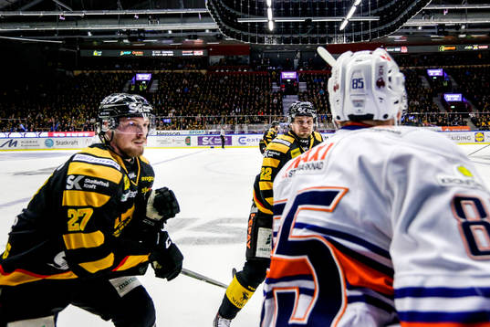 Skellefteås Martin Lundberg och Janne Pesonen