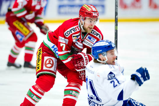 Modos Nichlas Torp och Leksands Brock Montpetit