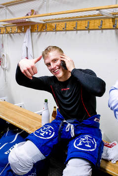 Leksand Matias Lassen jublar
