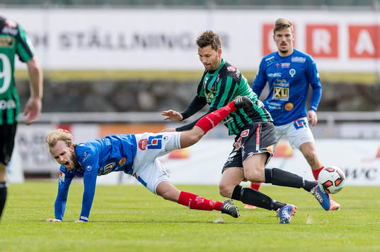 Åtvidabergs Hampus Holmgren och Varbergs Peter Nyström