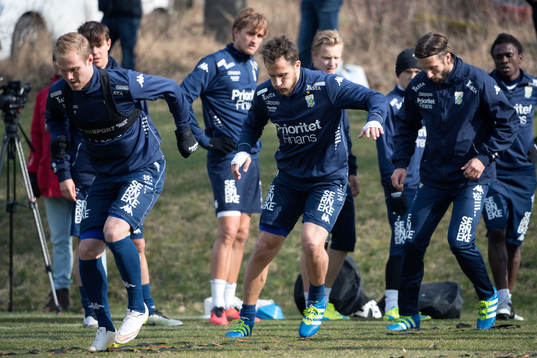 IFK Göteborgs Gustav Engvall, Tobias Hysén och Mattias